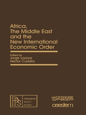 cover image of Africa, the Middle East and the New International Economic Order